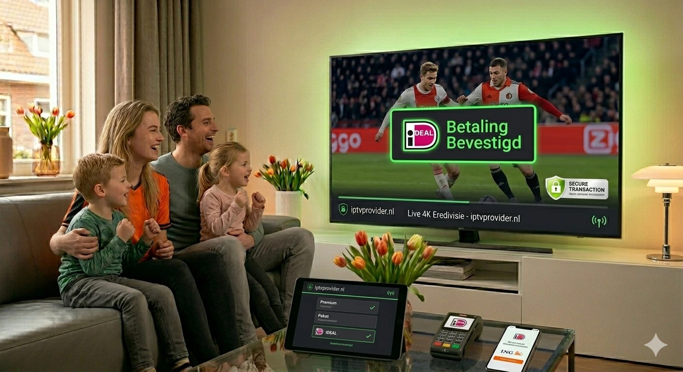 IPTV met iDEAL - veilig online betalen voor IPTV abonnement in Nederland