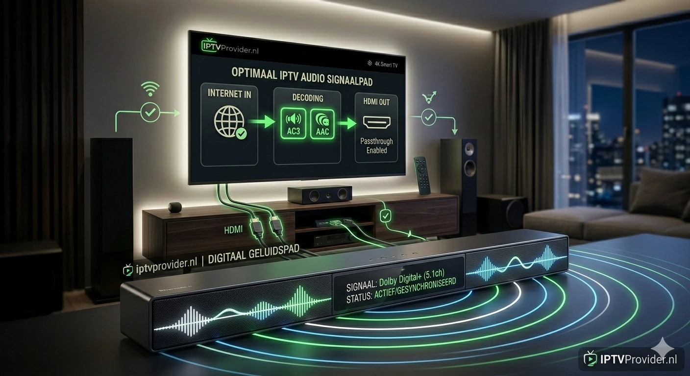 IPTV netwerk en audio diagnose - codecs en instellingenoverzicht