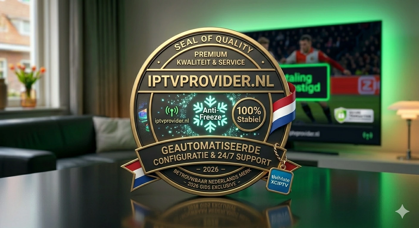 IPTV kwaliteitsbadge en vergelijking - Beste IPTV Kopen Nederland 4K Support